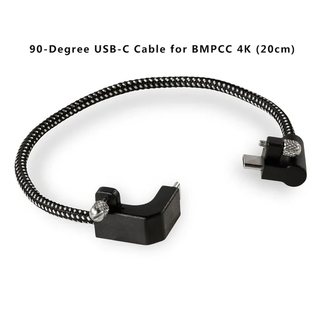 20mm USB-C Cable Tilta BMPCC 4 к 6 к клетка DSLR камера с Sunho SSD накопитель держатель DC кабель питания F970 батарея пластина HDMI адаптер VS Smallring - Цвет: 20mm USB-C Cable