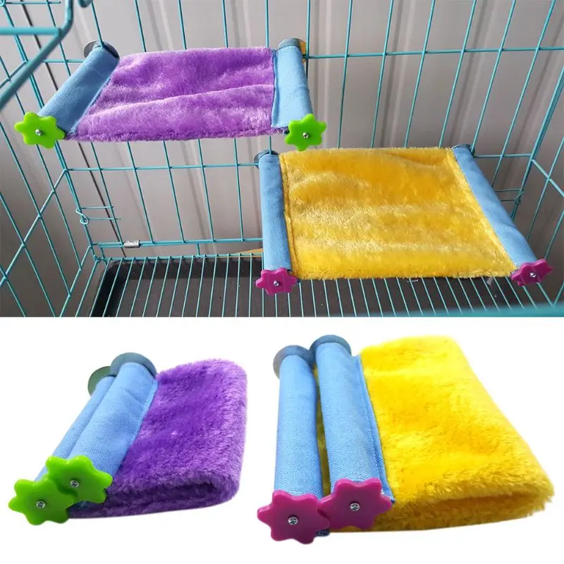 Warm Bird Nest Hammock Parrot Cockatiel Hamster Chinchilla Cage Sleeping Bed