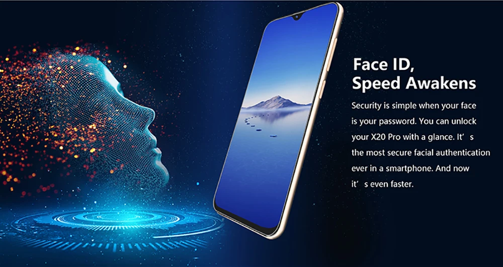 Cubot X20 Pro Смартфон SONY AI режим тройная камера 6," FHD+ экран капли воды сотовый телефон 6 ГБ RAM+ 128 ГБ ROM Памяти Android 9,0 Лицо ID Cellura Helio P60 Процессор 4000 мАч Большая Батарея 4G