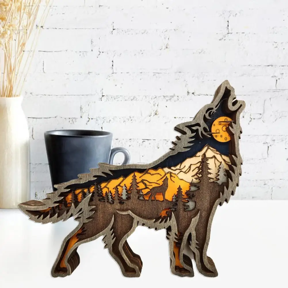 

Statue Model 2 Types Statue Decor Portable Wear-resistant Attractive Creative Horse Shape Statue Display