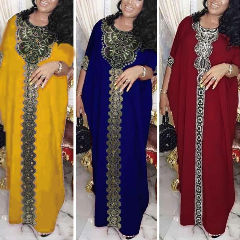Дубай Абая мусульманское платье для женщин Бангладеш вечерние платья Кафтан турецкий Пакистан Абая размера плюс мусульманская одежда