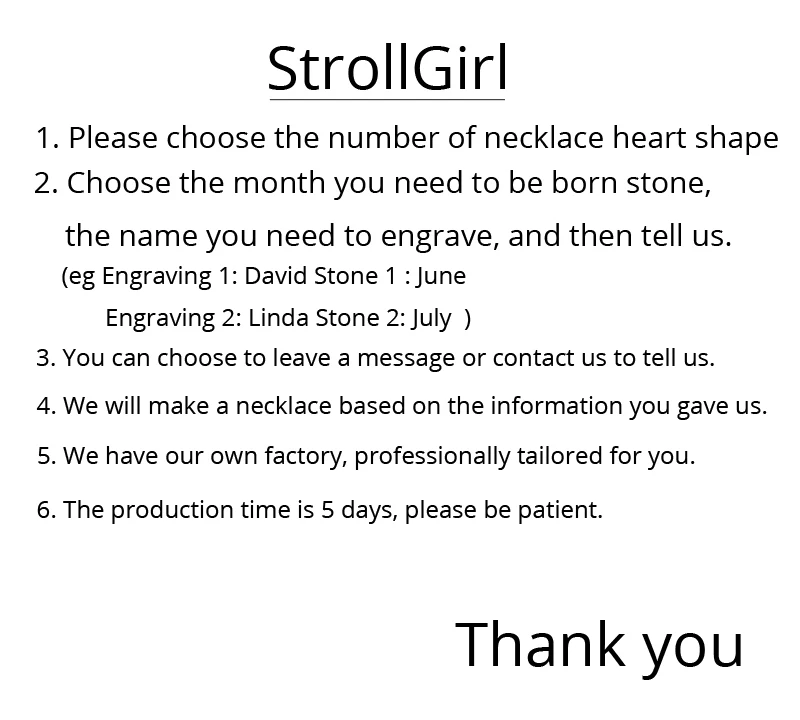 StrollGirl 925 пробы Серебряное ожерелье с гравировкой 1-5 переплетенных сердец с камнями по месяцу рождения персонализированное Имя ювелирные изделия для друга
