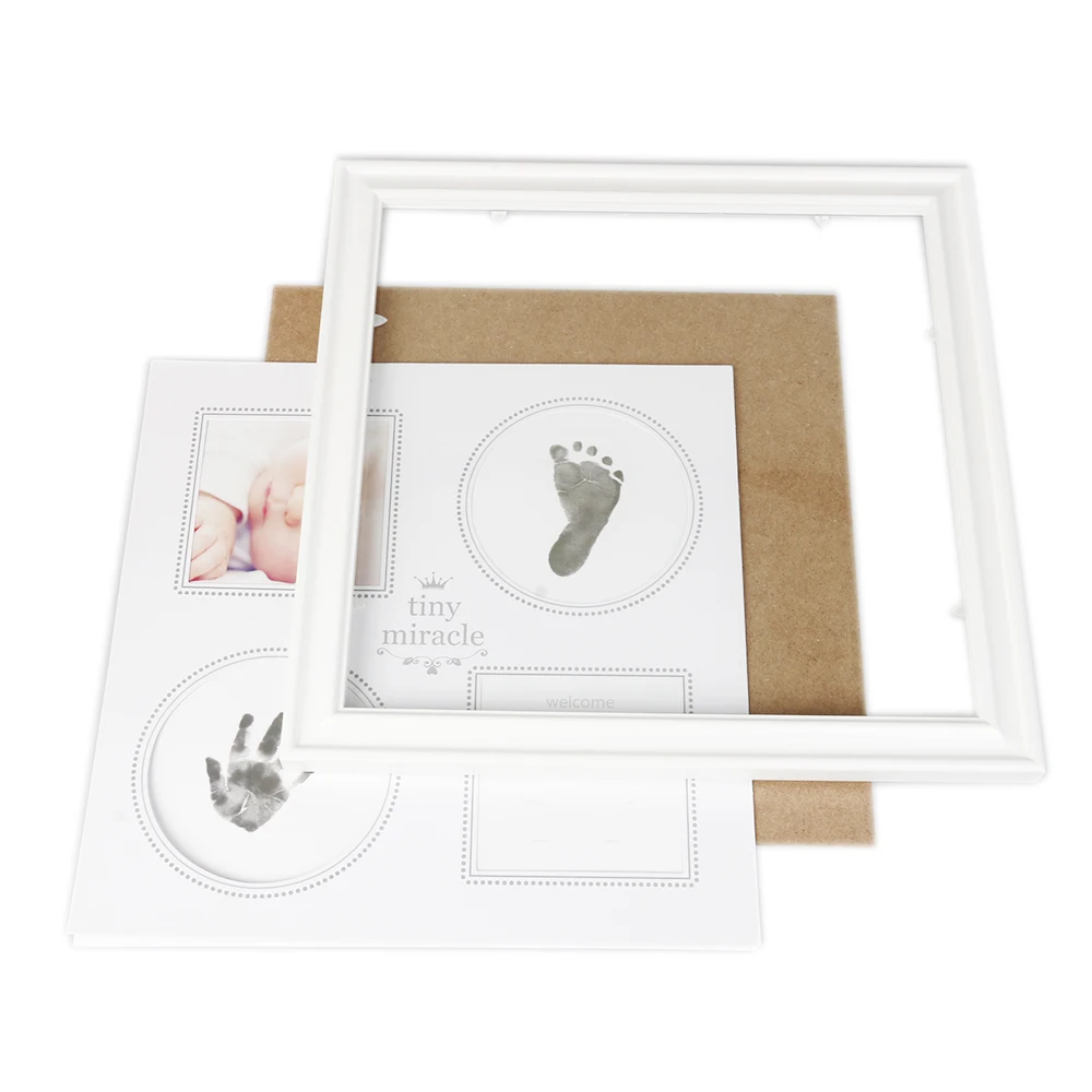 Набор для рукоделия рамка детских фотографий Детский комплект следа идеально