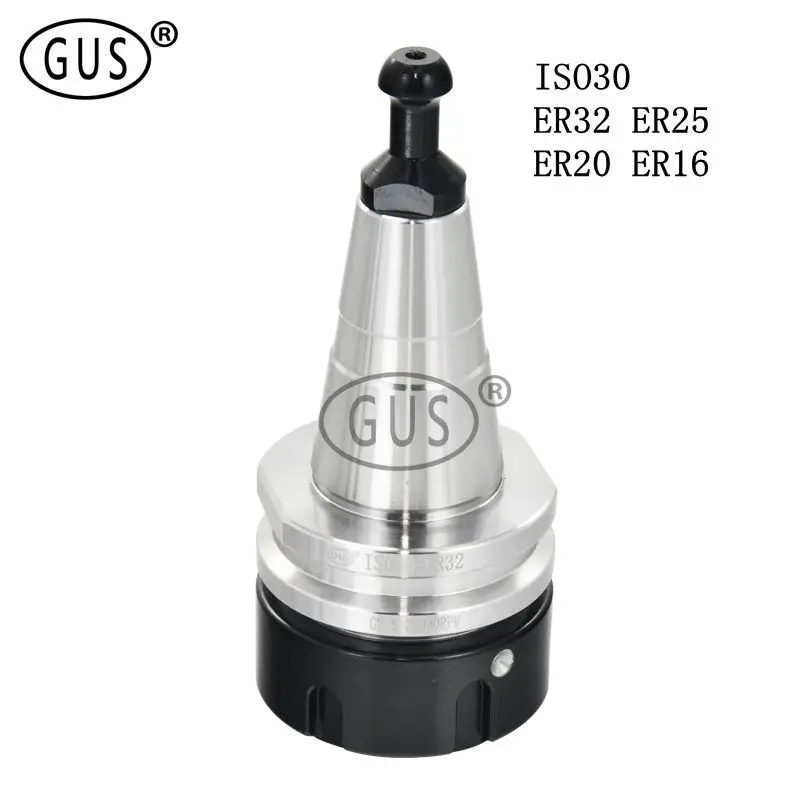 

Free shipping ISO30 ER32 ER25 ER20 ER16 balance lathe chuck G2.5 30000RPM CNC tool holder, with pull nail milling machine
