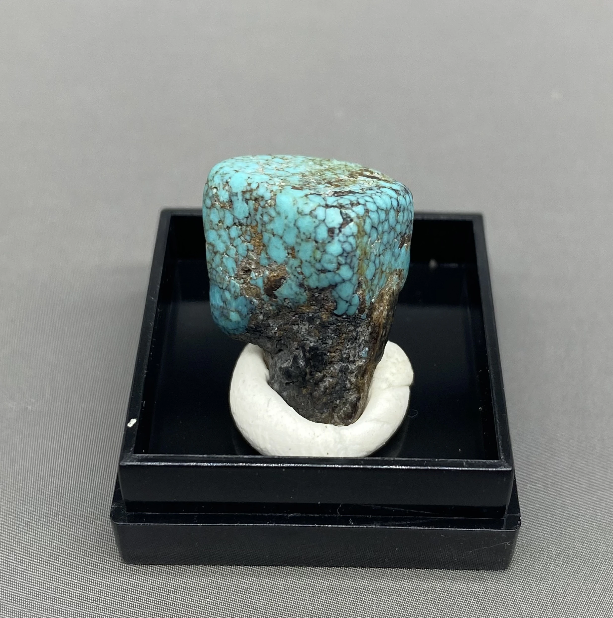 

Very rare! 100% Natural polish Turquoise Mineral specimen stones and crystals healing crystals quartz box size 2.8 cm