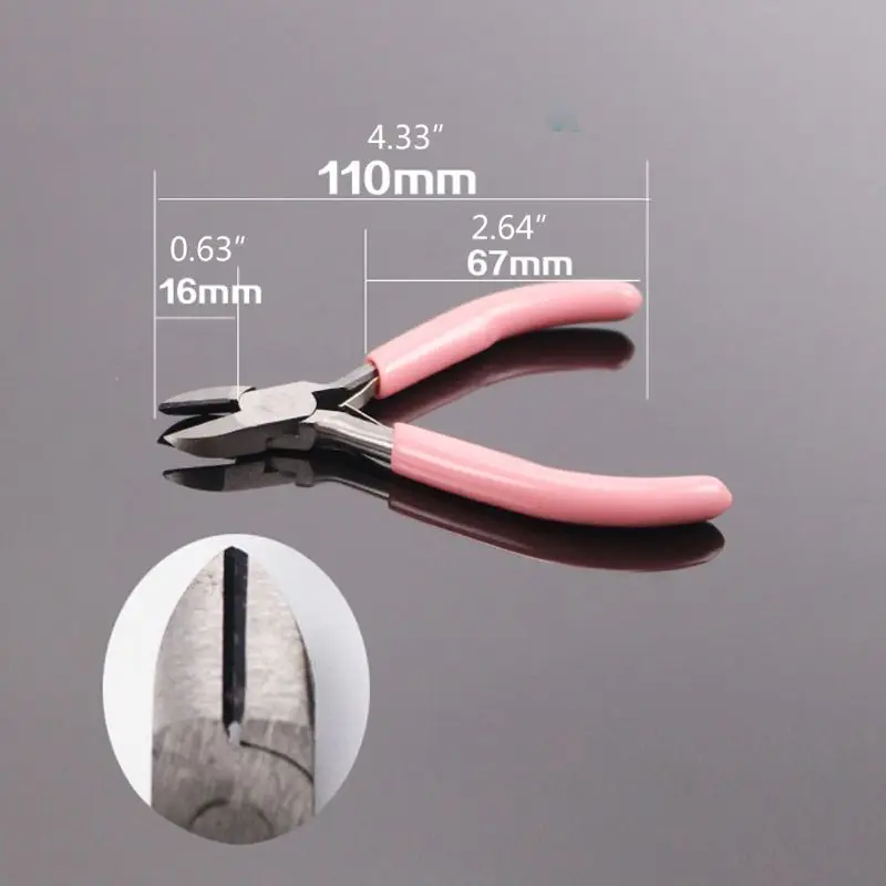 

3Pcs Jewelry Pink Pliers Set Wire Cutting Bending Plier Jewelry Making Tools Kit
