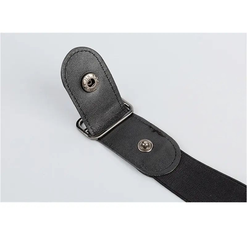 2019 ремень без пряжки для джинсовых брюк платья эластичный пояс женщин/мужчин