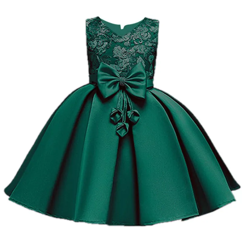2020 платье с цветочным узором для девочек детские платья элегантное праздничное