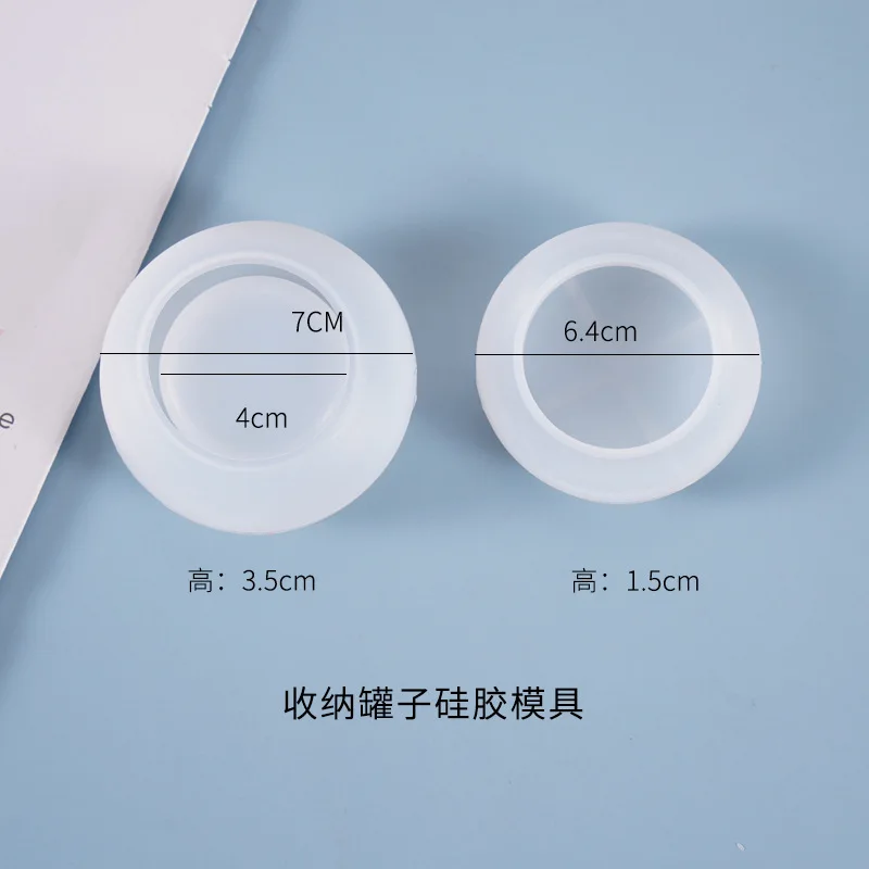 Прозрачная силиконовая форма искусственная банка для украшения стола