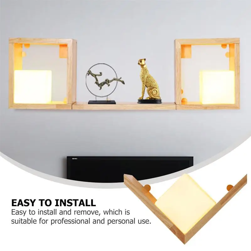 

1Pc Home Wall Light Storage Rack Wall Lamp Creative Wall Lamp Wall Light for Restaurant Home Decor