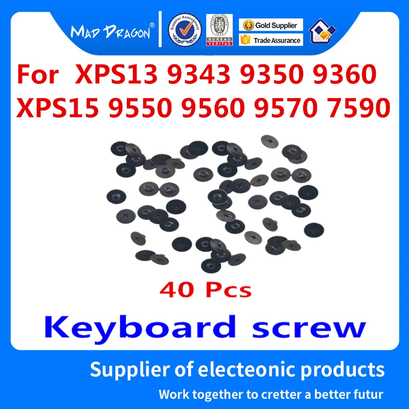 Винт для клавиатуры ноутбука 40 шт. винт XPS13 9343 9350 9360 9370 XPS15 9550 9560 9570 / Precision 5510 5520 5530