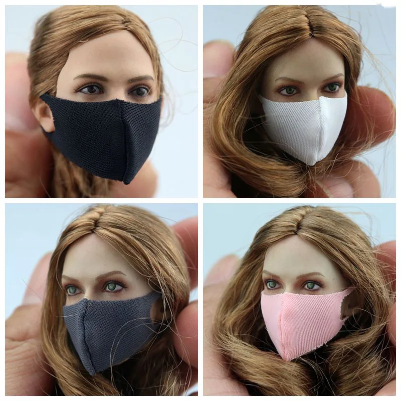 1/6 экшн фигурки женская маска воина модель грабителя маскарадный мужчина черно