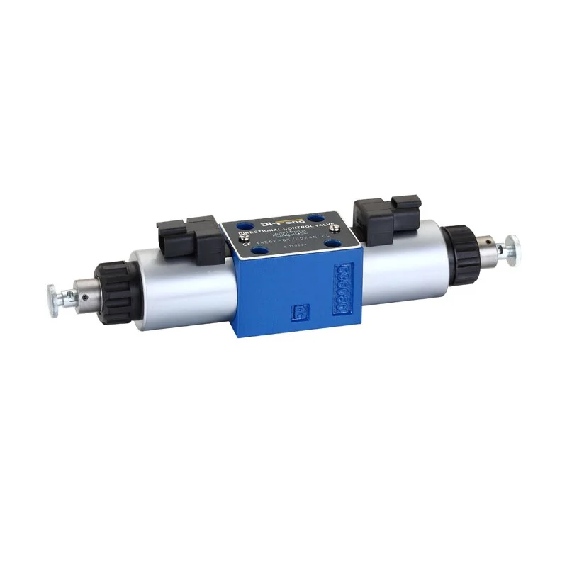 4WE6 DC12V ручной толкатель IP69K Deutsch РАЗЪЕМ 4 порта гидравлические СОЛЕНОИДНЫЕ