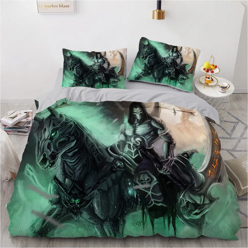 Комплект постельного белья с покрытием в виде демона|Комплекты белья| |