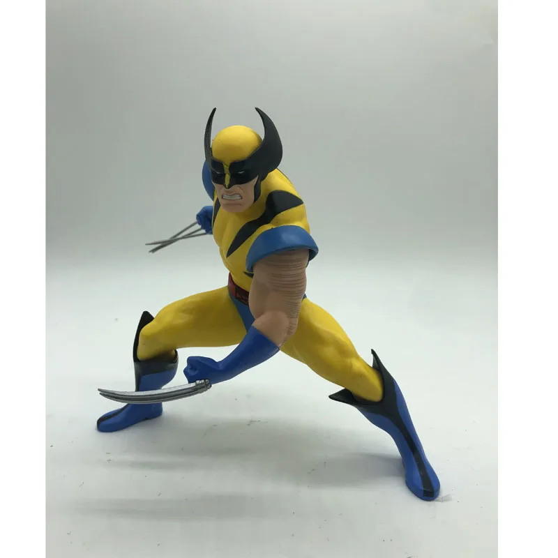 Without Box 2 Kotobukiya оригинальная Вселенная Marvel x-men '92 Росомаха и Юбилейная Фигурка Игрушка Кукла Brinquedos Фигурки Модель подарок - Цвет: Without Box 2