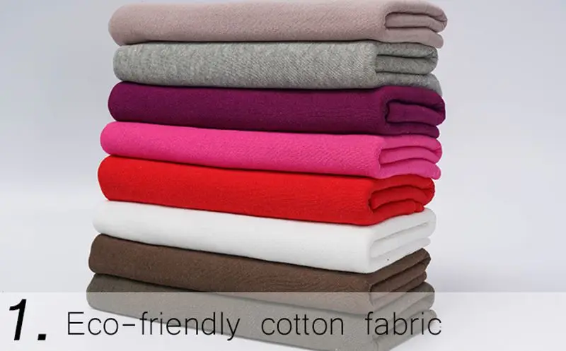 KA0032 Thin jersey cotton fabric see through for sewing cardigan for Autumn 50x150cm/piece