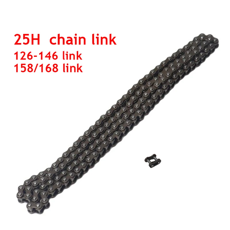 25H chain with Spare Master Link 47cc 49cc 2 Stroke Engine ATV Quad Go Kart Dirt Pocket Mini Motor Bike Motorcycle section144