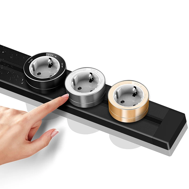 Настенная электрическая удлинительная розетка KXN Европейский и немецкий