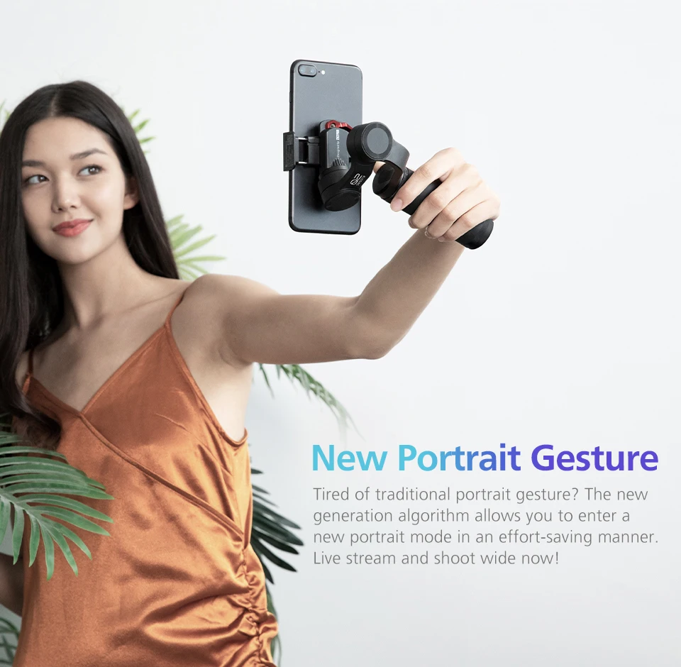 Zhiyun Smooth Q2 3-осевой ручной смартфон Gimbal стабилизатор pk DJI Osmo Mobile 3 2