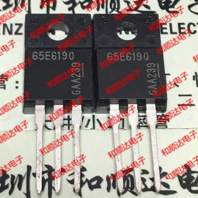 

Original New / 5pcs / 65E6190 IPA65R190E6 TO-220F 650V 20.2A