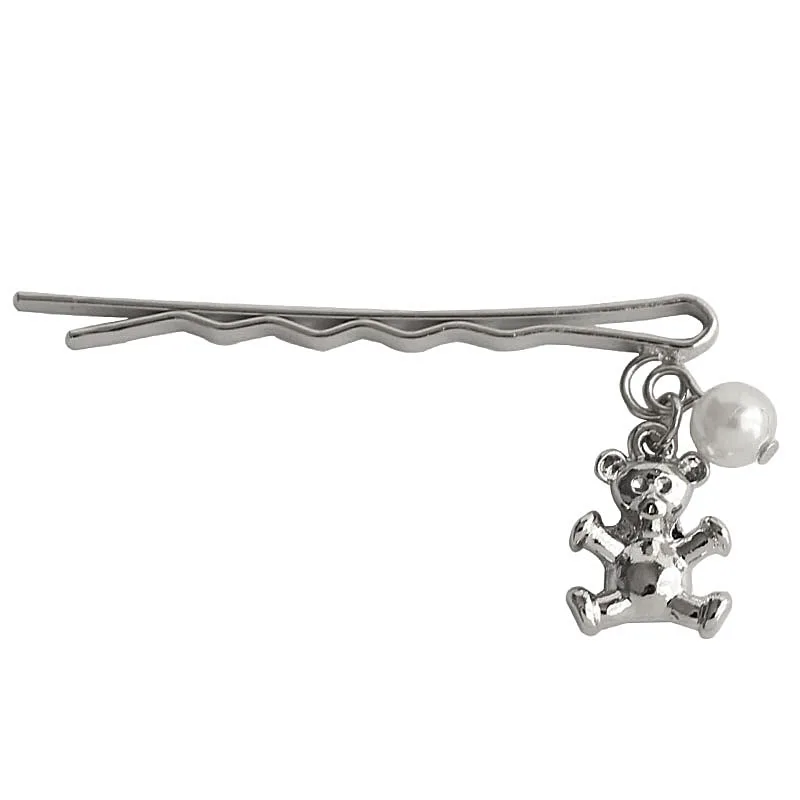 Hair clip 5379 SANSUMMER женские кольца темперамент милые дикие простые кольца с медведем романтические дизайнерские ювелирные изделия Роскошные модные кольца с животными 6784 - Цвет основного камня: Hair clip 5379