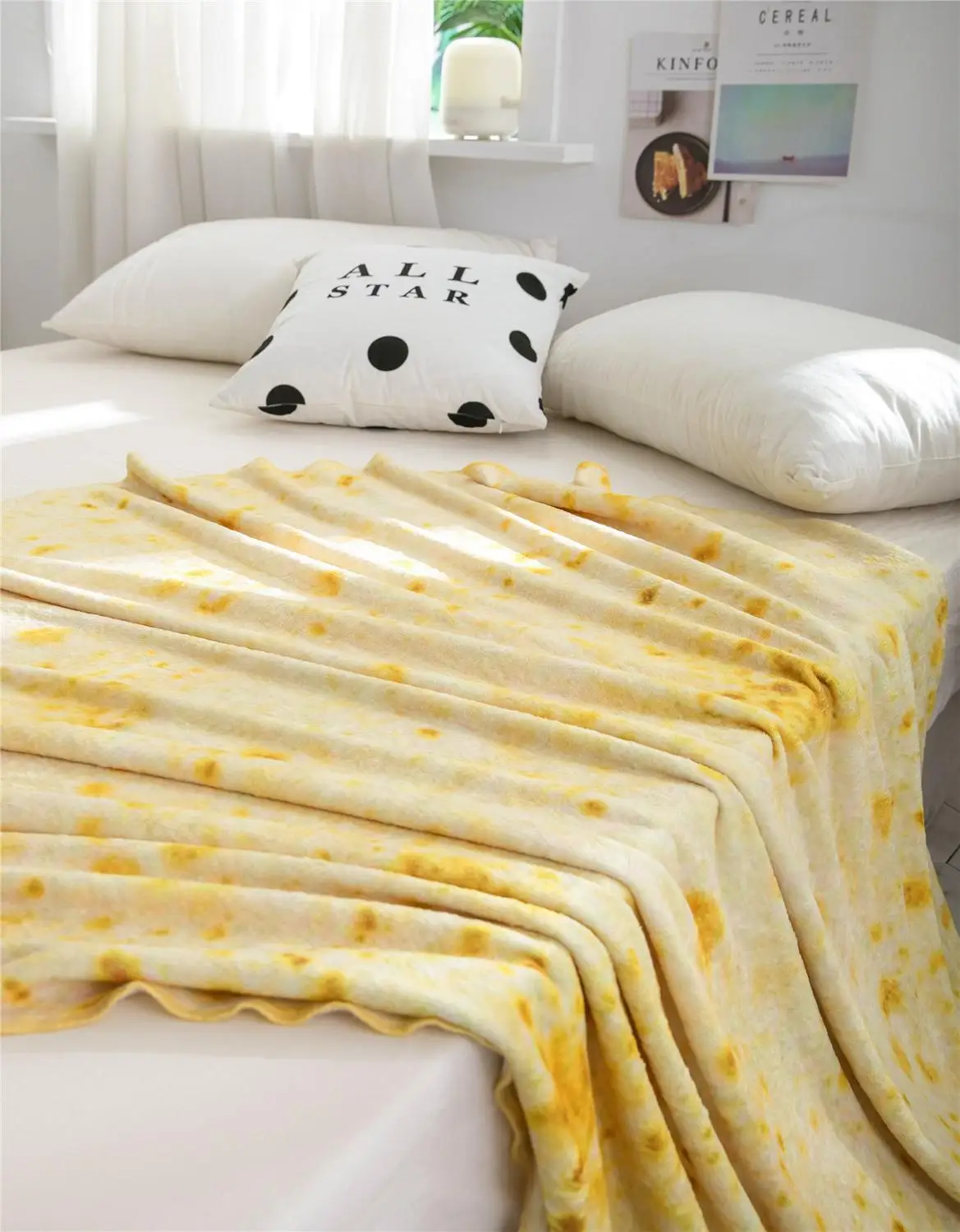 Постельные принадлежности Outlet кукурузная тортилья одеяло Пита лаваш еда