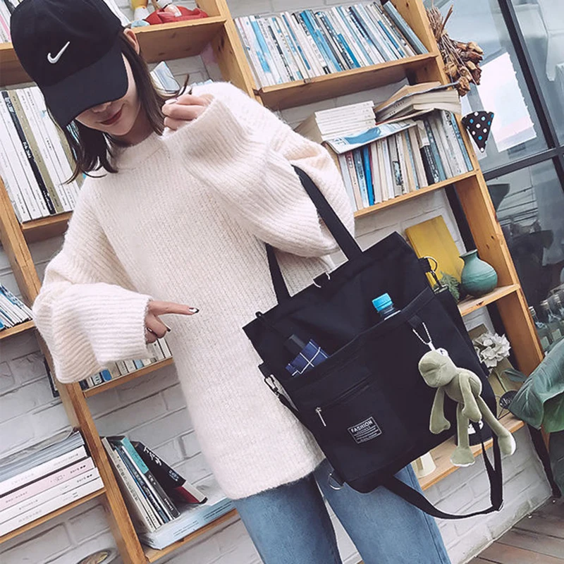 Cute shoulder bags Women pink School Bags for students Casual Backpacks for kids black handbags teenager book bags for girls