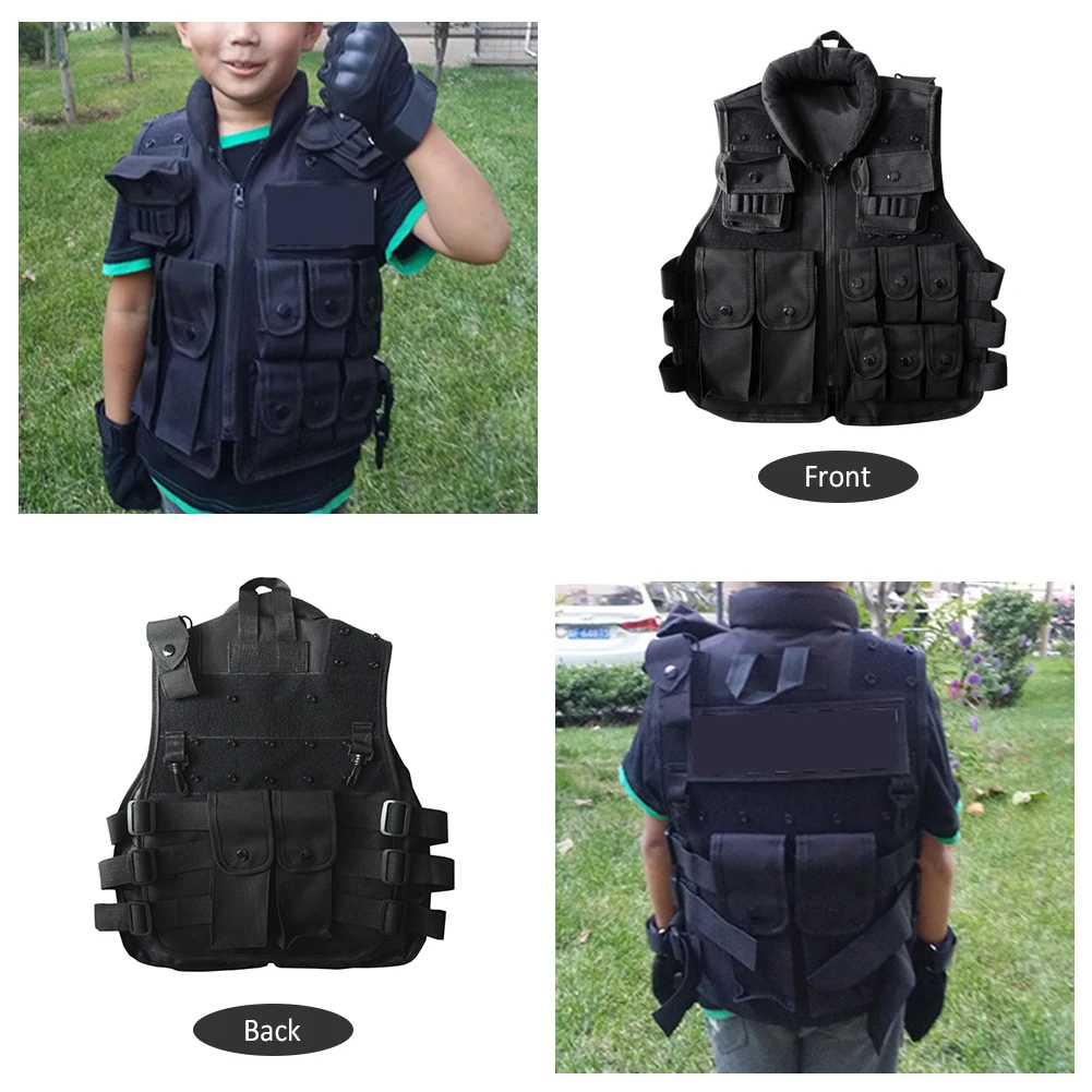 

Training Hunting Children Vest Outdoor Children's Tactical Vest Wear Resistant Sturdy Protection Hunting Vest Equipment