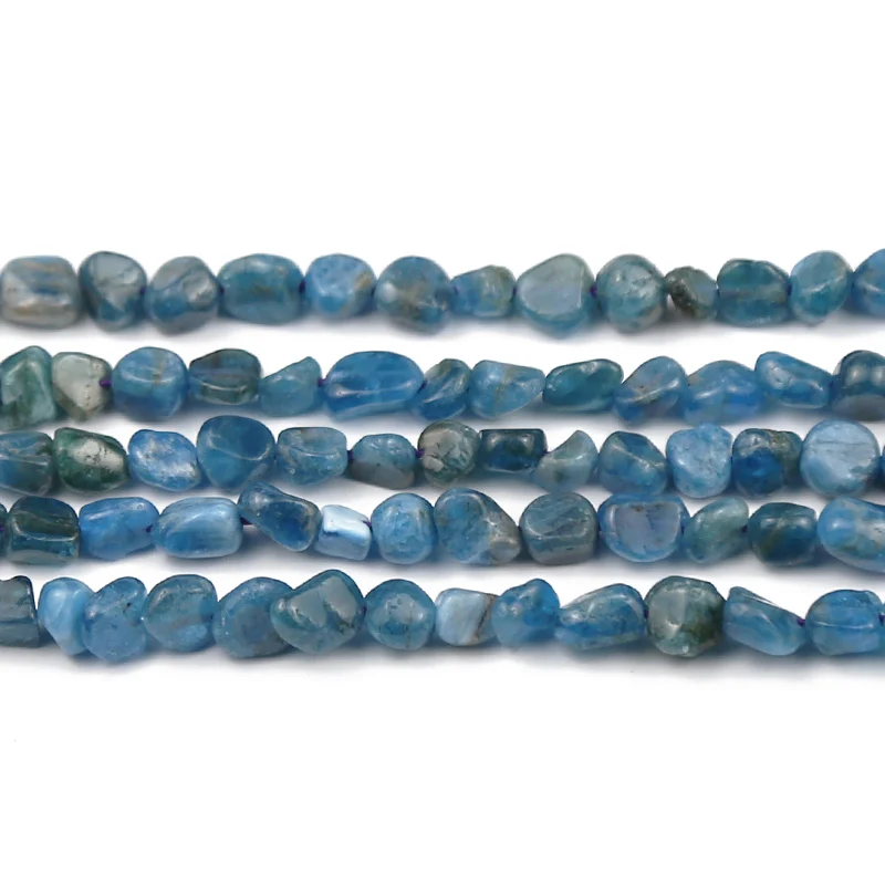 

Natural Gravel Stone beads Blue apatite carnelian Irregular Spacer Loose beads for Jewelry Earring Necklace Bracelets Making DIY