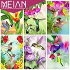 Алмазная живопись Meian Bird 5D, вышивка крестиком с животными, квадратное сверло, алмазная вышивка, распродажа, украшение для дома, рукоделие, 2020