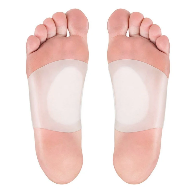 1 пара опоры для стопы подошвенный фасциит облегчение боли в пятке плоская