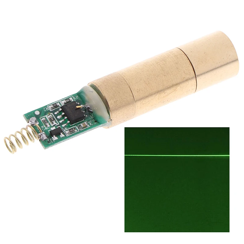 532nm Green line laser module/laser diode/light free driver/lab/steady working | Инструменты