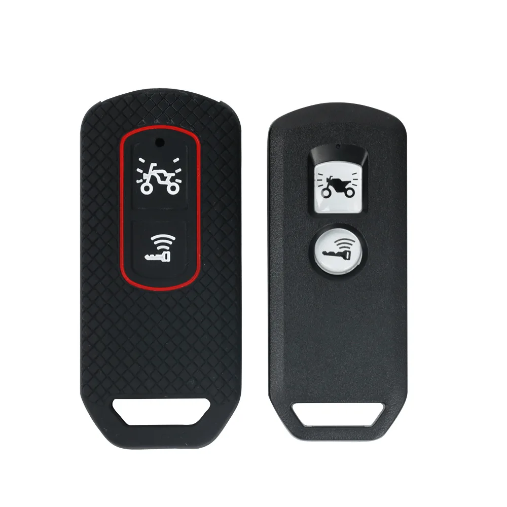 

Silicone Motor Remote Key Cover Case for HONDA PCX 150 VARIO SH125 Super Cub C125 Scooter 2 Buttons Key Holder Shell
