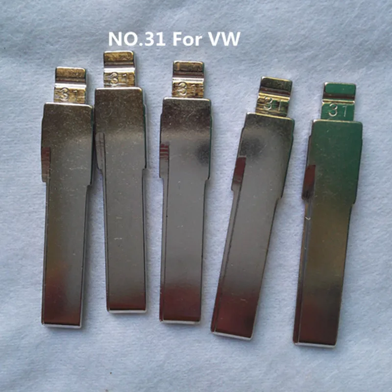 Автомобильный флип DAKATU № 31 полотно дистанционного ключа для VW Passat Bora AUDI A6 Skoda