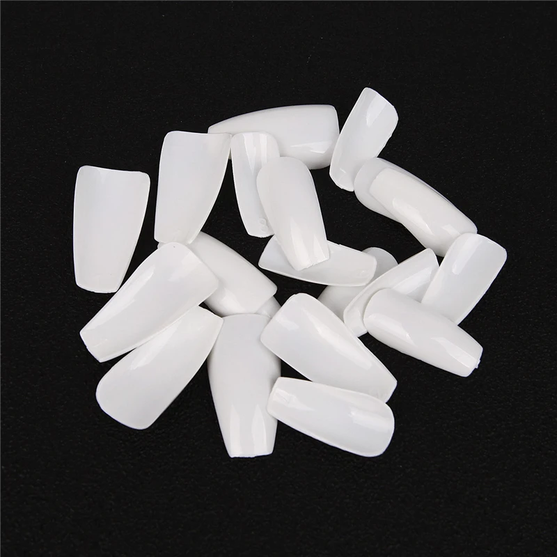 100/ 600 шт. накладные ногти в форме балерины | Красота и здоровье