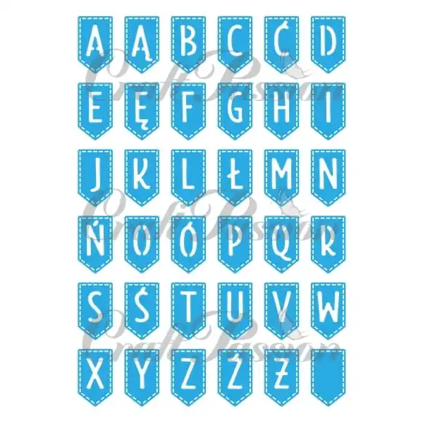 

New Alfabet banners Metal Cutting Dies Scrapbooking background craft Card Making Embossing Rectangular Pattern