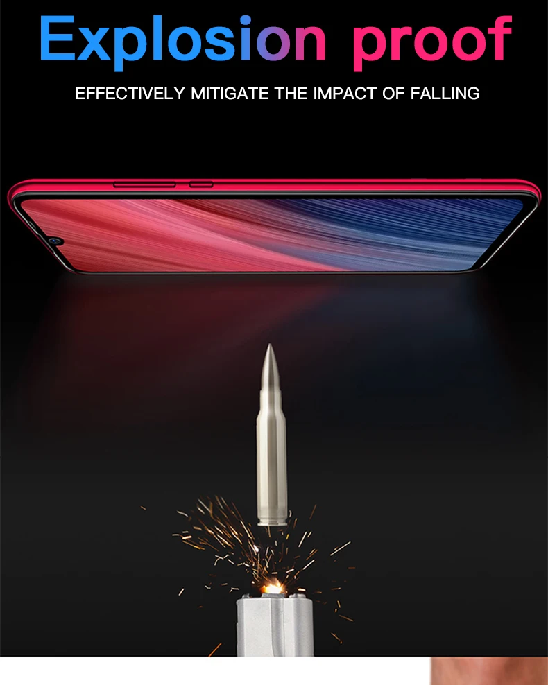 20D полностью изогнутое закаленное стекло для Xiaomi Redmi Note 6 7 8 Pro защита экрана на Redmi 8 8A 7 7A K20 профессиональная защитная пленка
