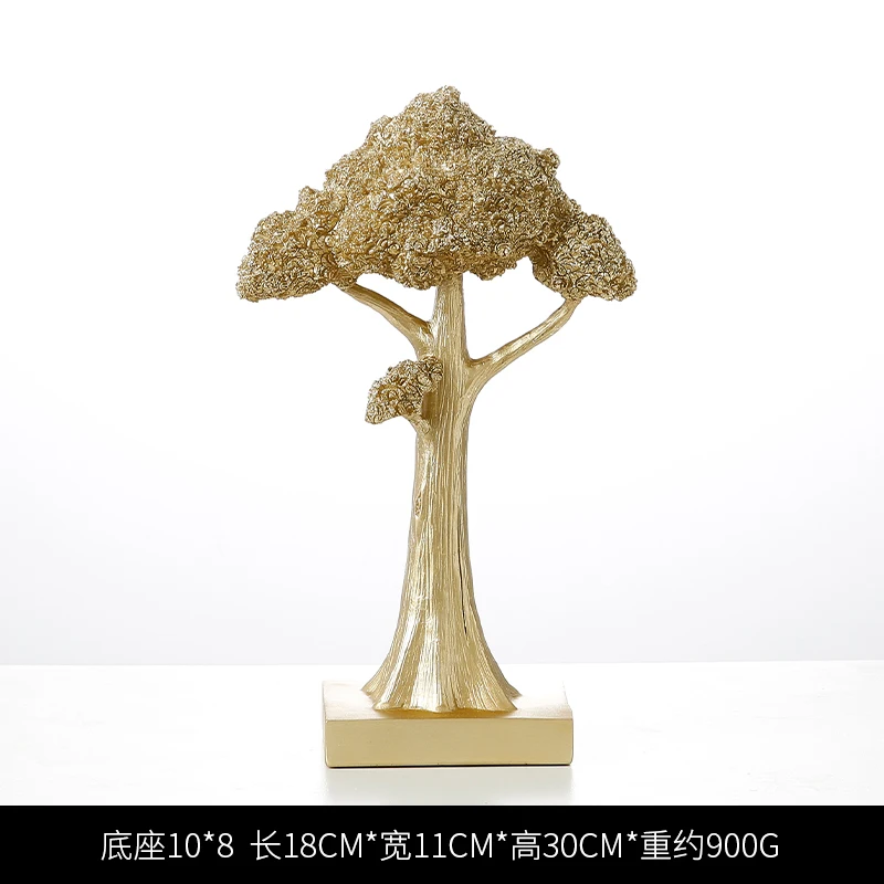 

Luxury Home Decor Figurines Creative Lucky Tree Office Accessories Figurines Living Room Decoration Decoration Room Decor BC50BJ