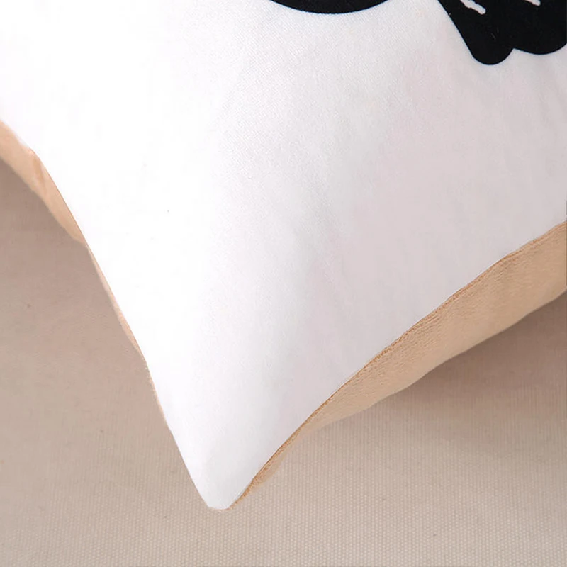 Полиэстер розового цвета в виде мультяшного Подушка &quotфламинго&quot крышка с