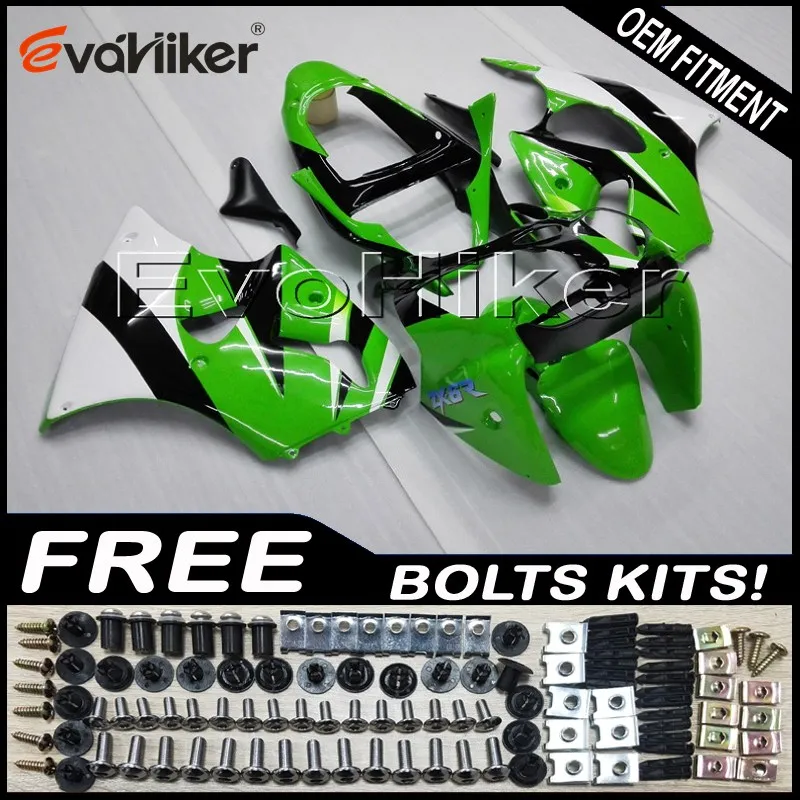 

Обтекатель для мотоцикла для ZX6R 2000 2001 2002 ZX 6R 00 01 02 green ZZR600 2005 2006 2007 2008 комплект обтекателей из АБС-пластика