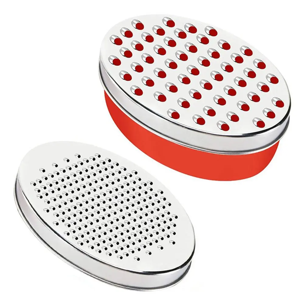 Терка для сыра лимонный зестер с контейнером хранения продуктов и крышкой