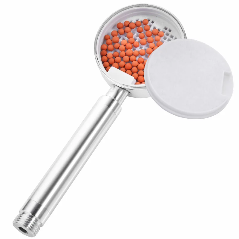 Алюминиевая насадка для душа съемный Круглый фильтр высокого давления со