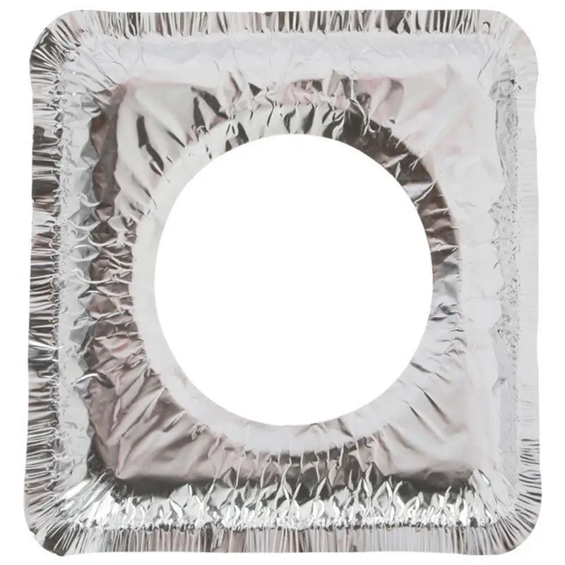 Коврик для газовой плиты из алюминиевой фольги термостойкий жиронепроницаемый