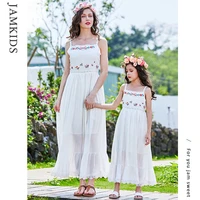 2021 boho dress matching family outfits summer mommy and daughter matching clothes mother daughter mommy and me dress 112