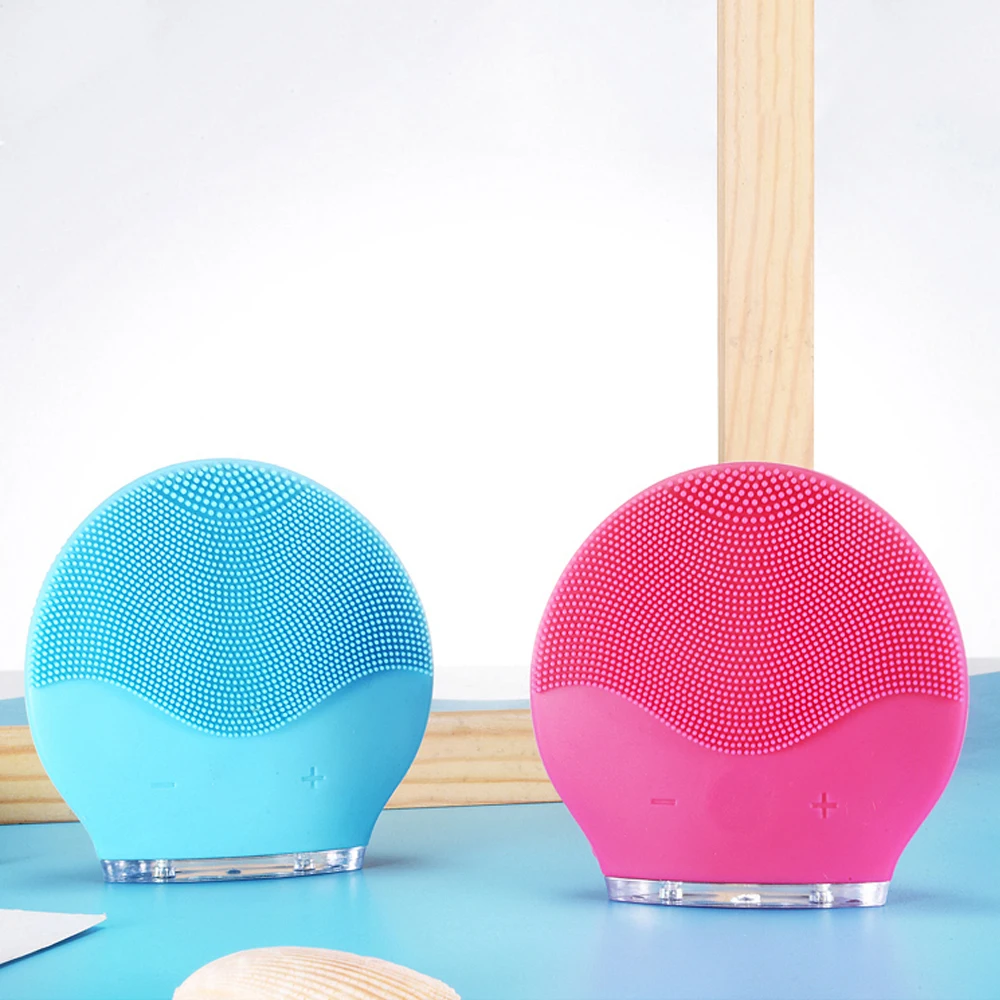 Мини Электрический массажер для чистки лица щетка мытья скраб-машина глубокий