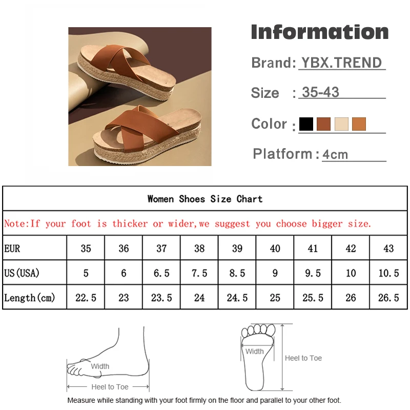 

Slippers Women PU Hemp Flats Platform Ladies Cross Leopard Female Shoes Summer Plus Size Comfort 2020 Casual Home Beach Woman
