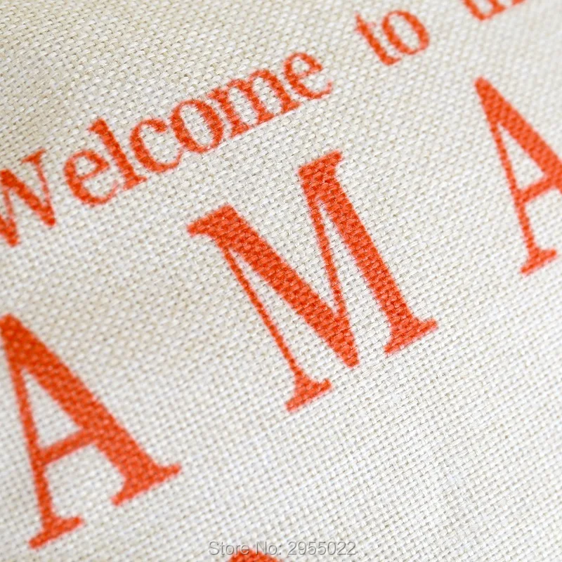 Наволочка из холщовой ткани наволочки с изображением лисы на заказ подарок для