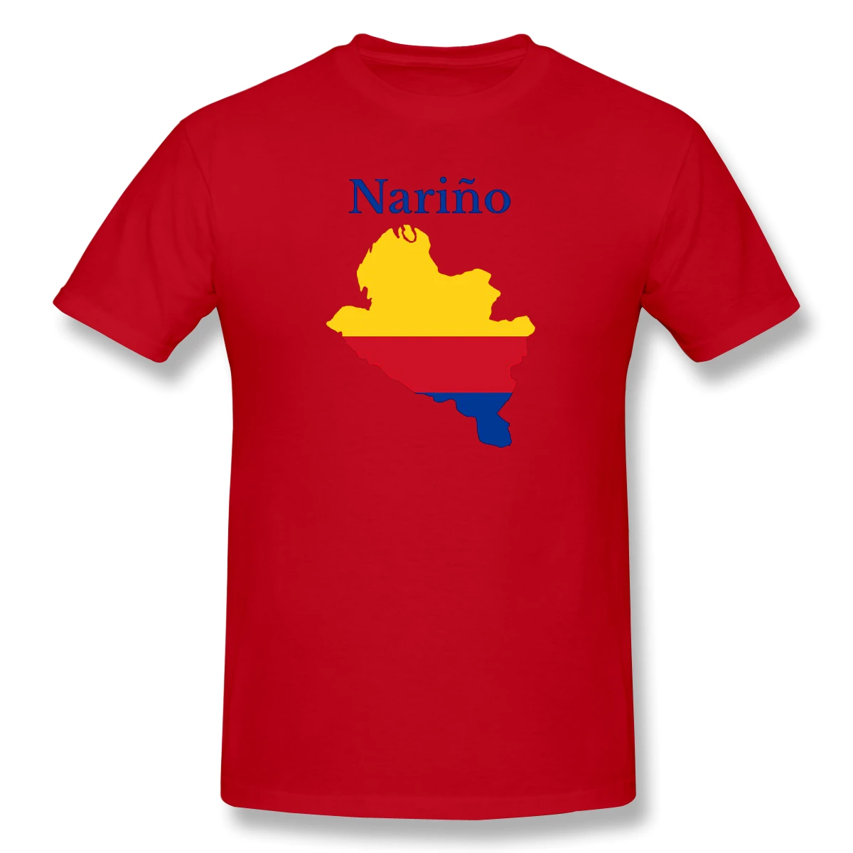 

Narino Department Map Colombian Department Funny Novelty Men's Basic Short Sleeve T-Shirt R282 Tops Tees European Size