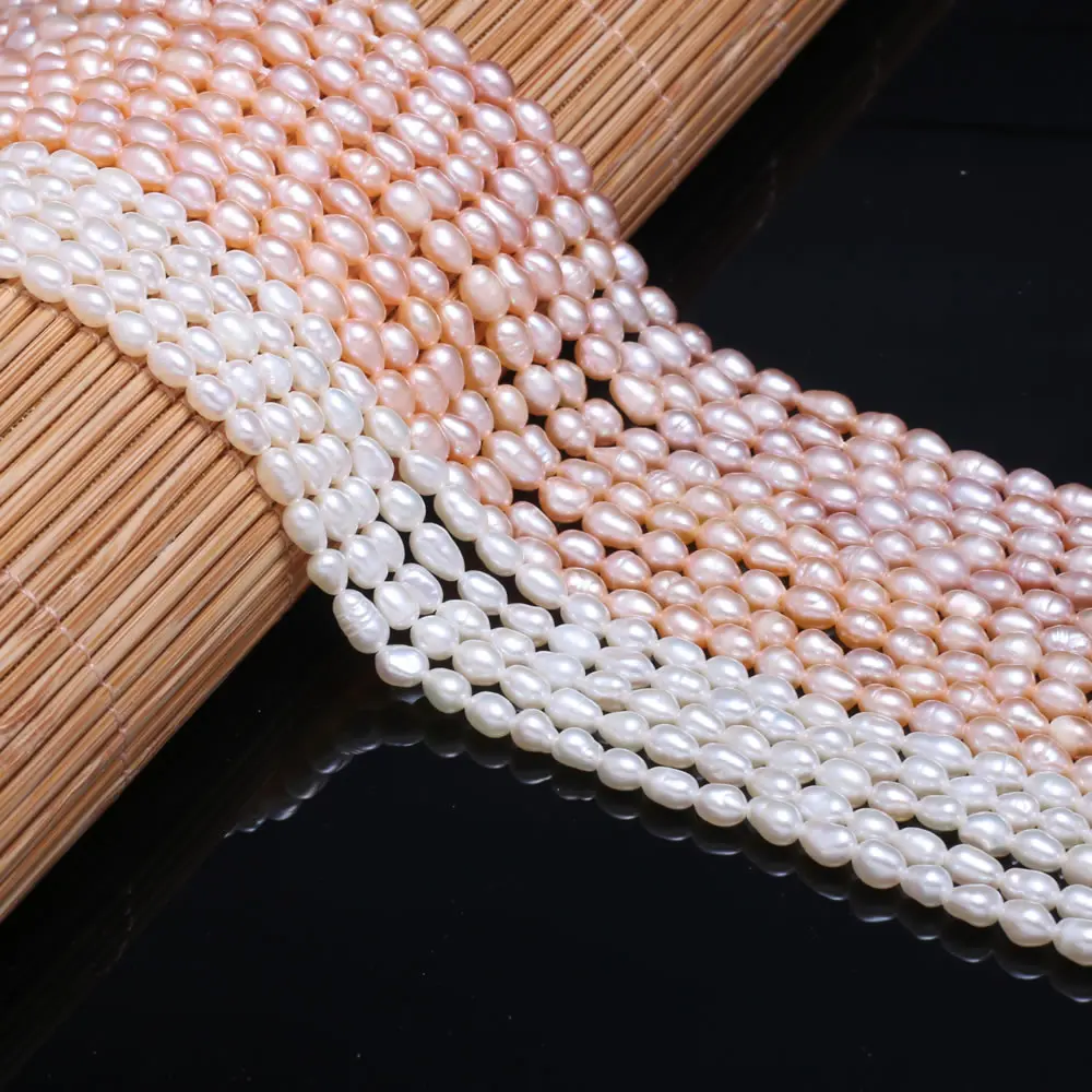 Бусы из натурального пресноводного жемчуга высокого качества Нерегулярные