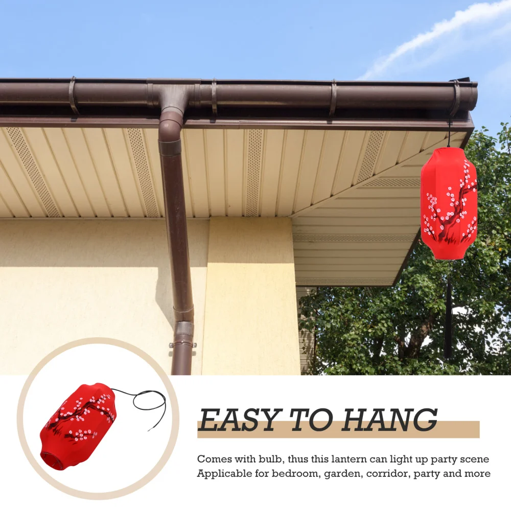 

1 Set of Decorative Garden Lantern Useful Party Lantern Creative Long Lantern